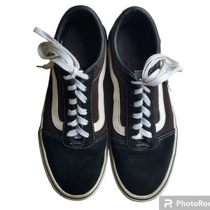 Vans Black and White Old Skool Sneakers